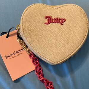 NWT Juicy Couture wristlet. Great Stocking Stuffer!!
